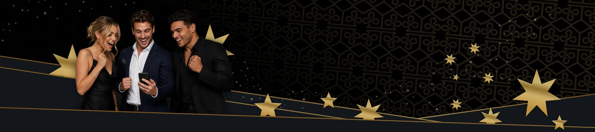 The Clubhouse Casino lobby banner with Games of the Month and the A$5,000 + 200 free spins welcome package The Clubhouse Casino lobby banner with Games of the Month and the A$5,000 + 200 free spins welcome package
