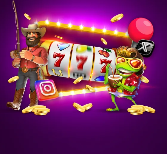 The Clubhouse Casino no deposit bonus codes artwork with social media offer icons